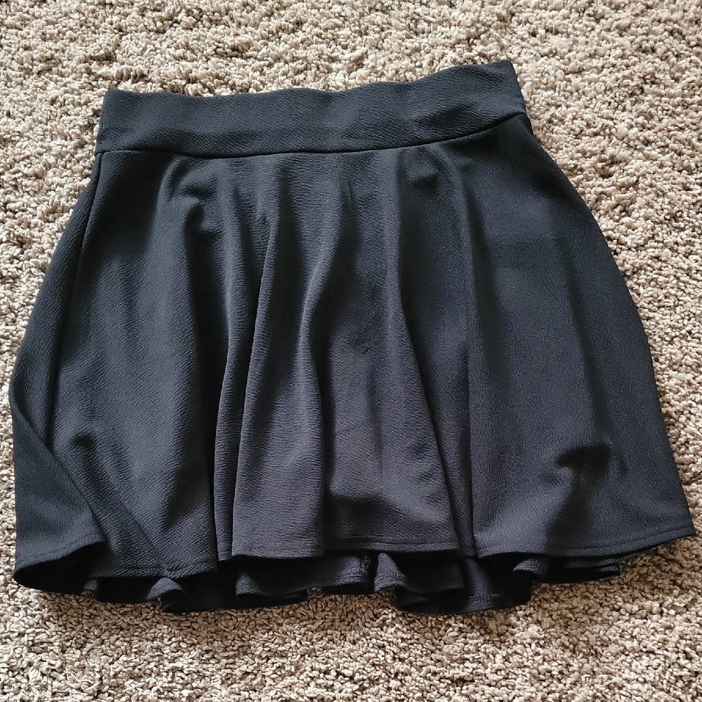 DJT Black XL Activewear Skater Skort